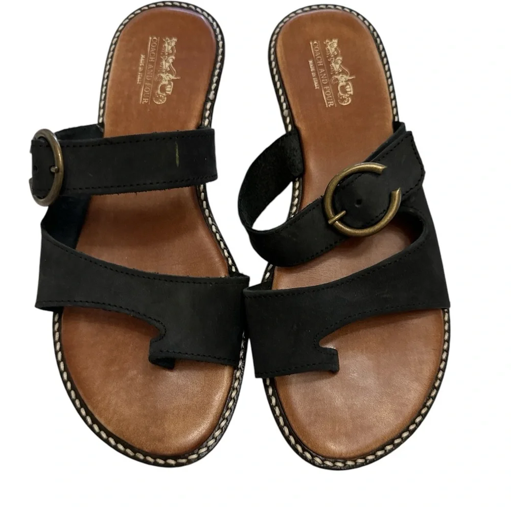 Woman’s size 8 Coach sandals 🩴 - Picture 1 of 7